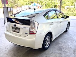 Toyota Prius 5ประตู Hybrid ตัวTop ปี 2011 สีขาว Auto FullOption รถบ้าน มือเดียว ใช้น้อย สภาพสวยมาก